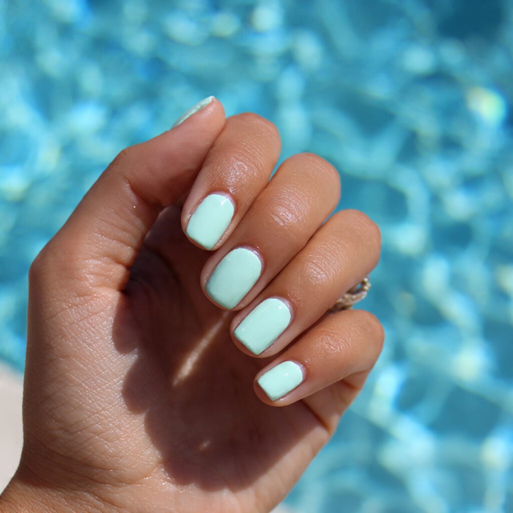 28 Top beach nail ideas: Stunning Designs for Summer 2026 10 Refreshing Mint Seafoam Ideas