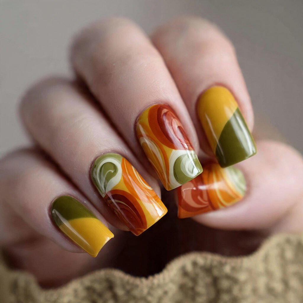 Retro Nail Ideas