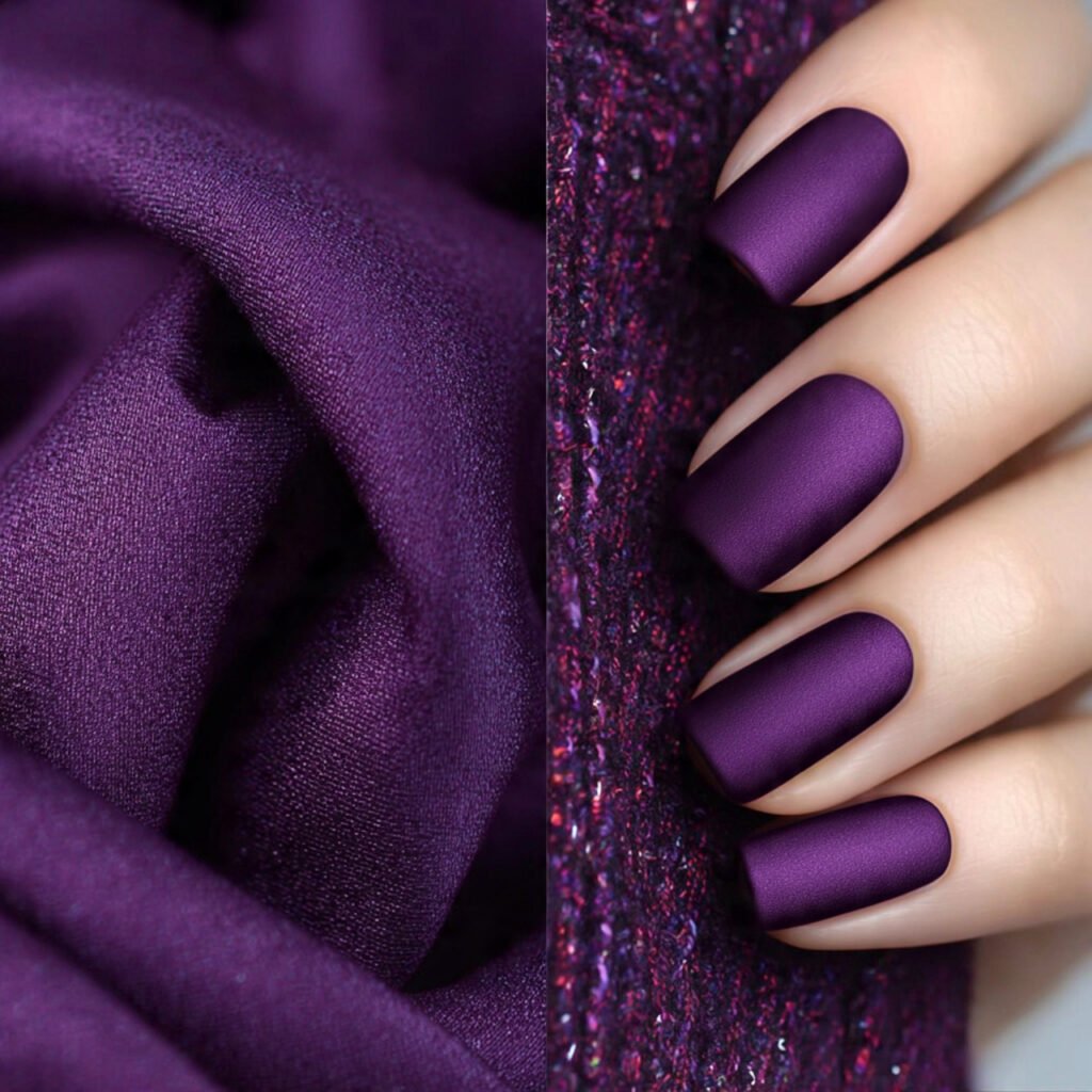 Royal Purple Satin Ideas
