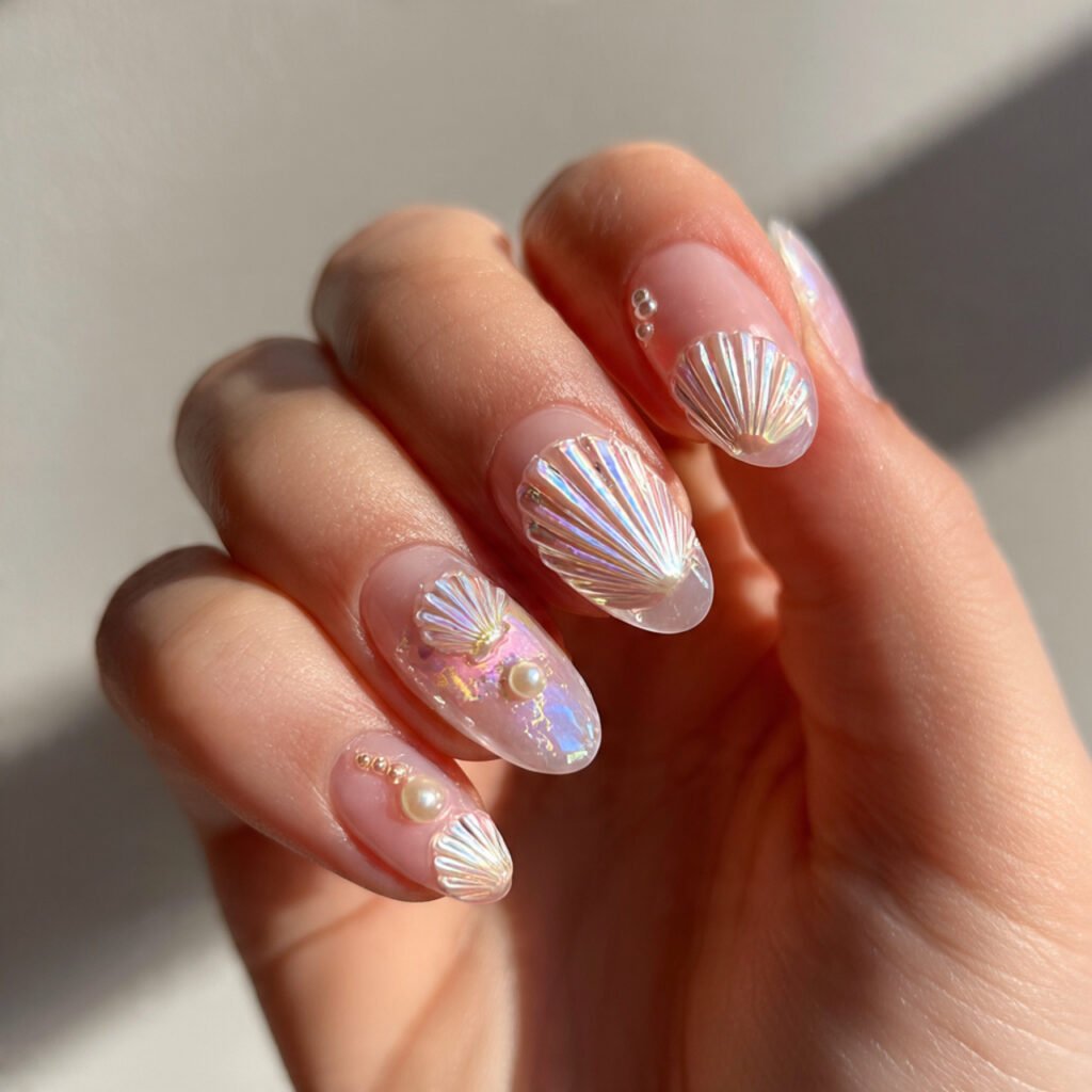 Seashell Nail Ideas