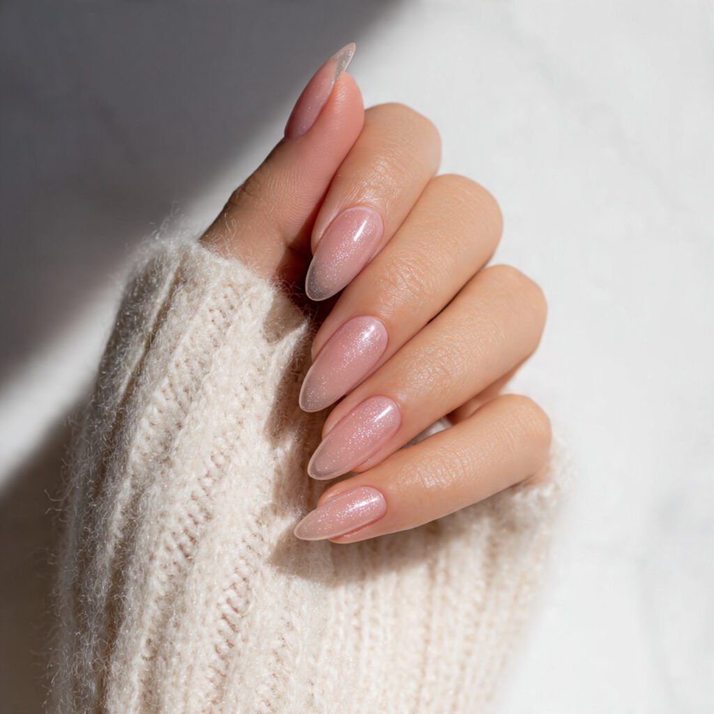28 Easter Nail Ideas Spring Almond Looks You Will Obsess Over 25 Sheer Almond Nail Ideas for Easter