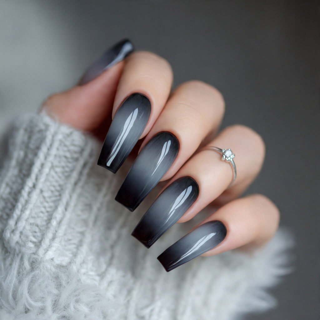 26 Stunning Fall Nail Ideas to Transform Your Look This Season 9 Smoky Ombre Nail Ideas
