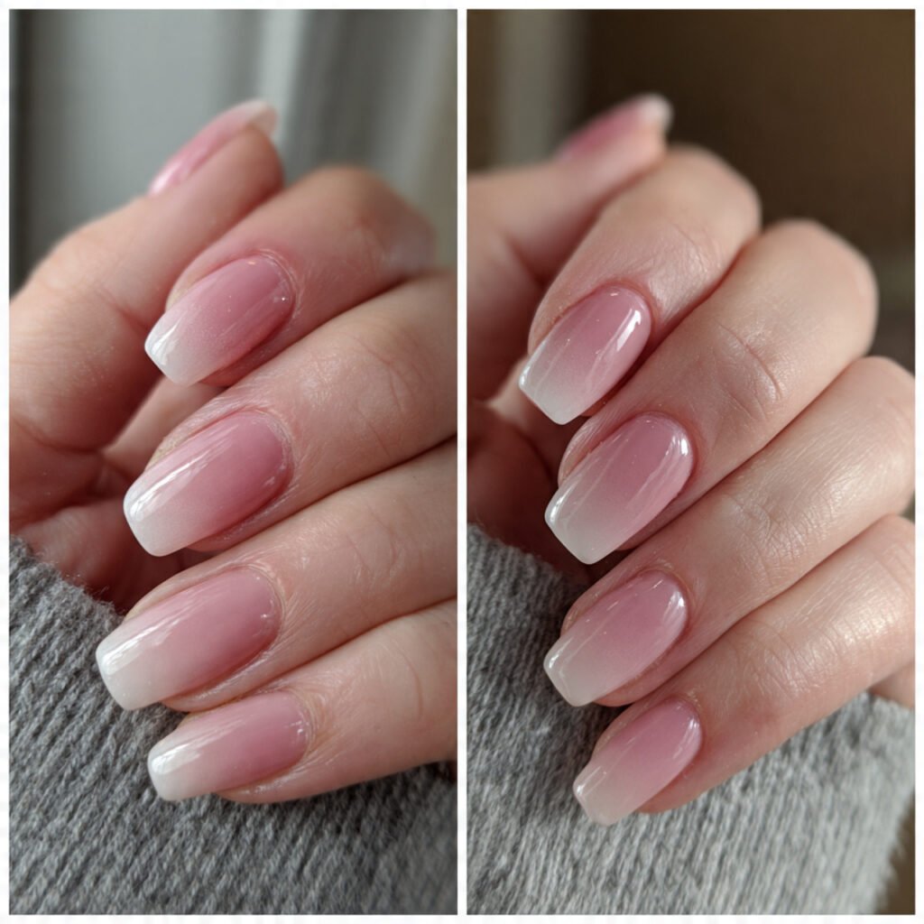 23 Square Nail Ideas You’ll Want to Copy This Season 18 Soft gradient fade style