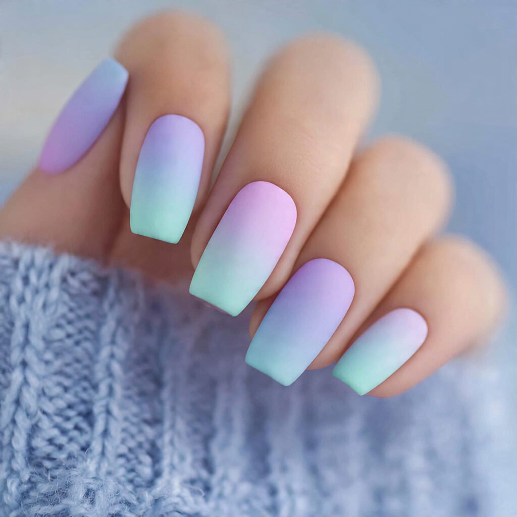 Soft Pastel Ombre Ideas