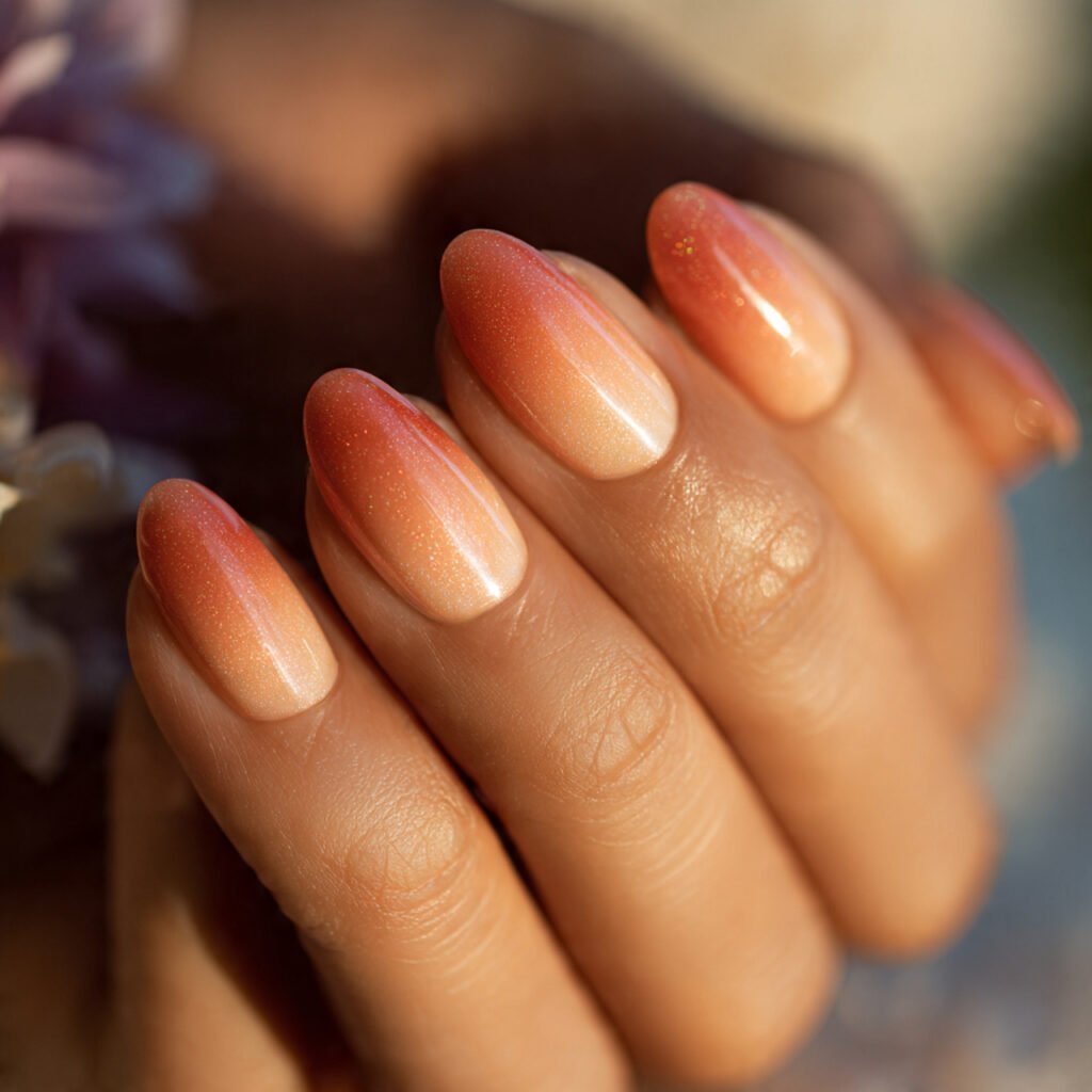 Sunset Gradient Nails