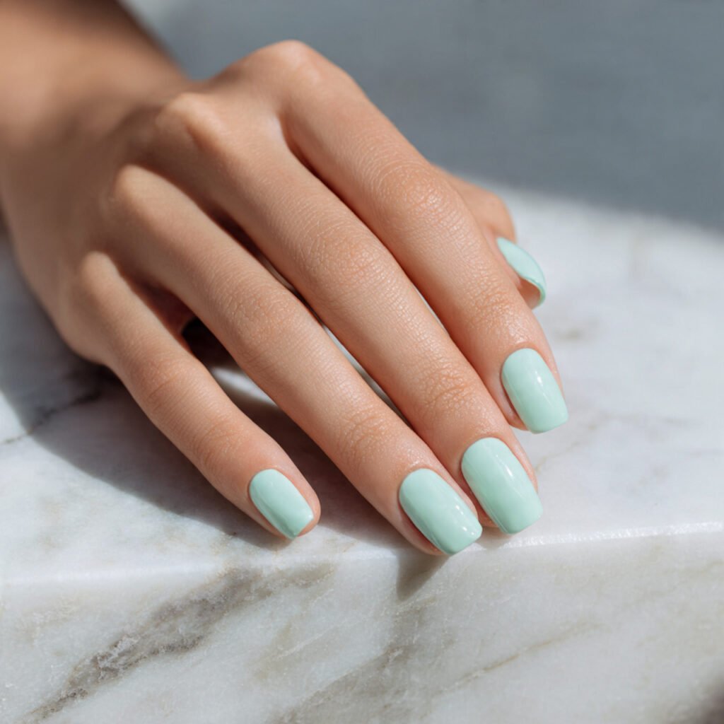 Pastel Squoval Nail Ideas