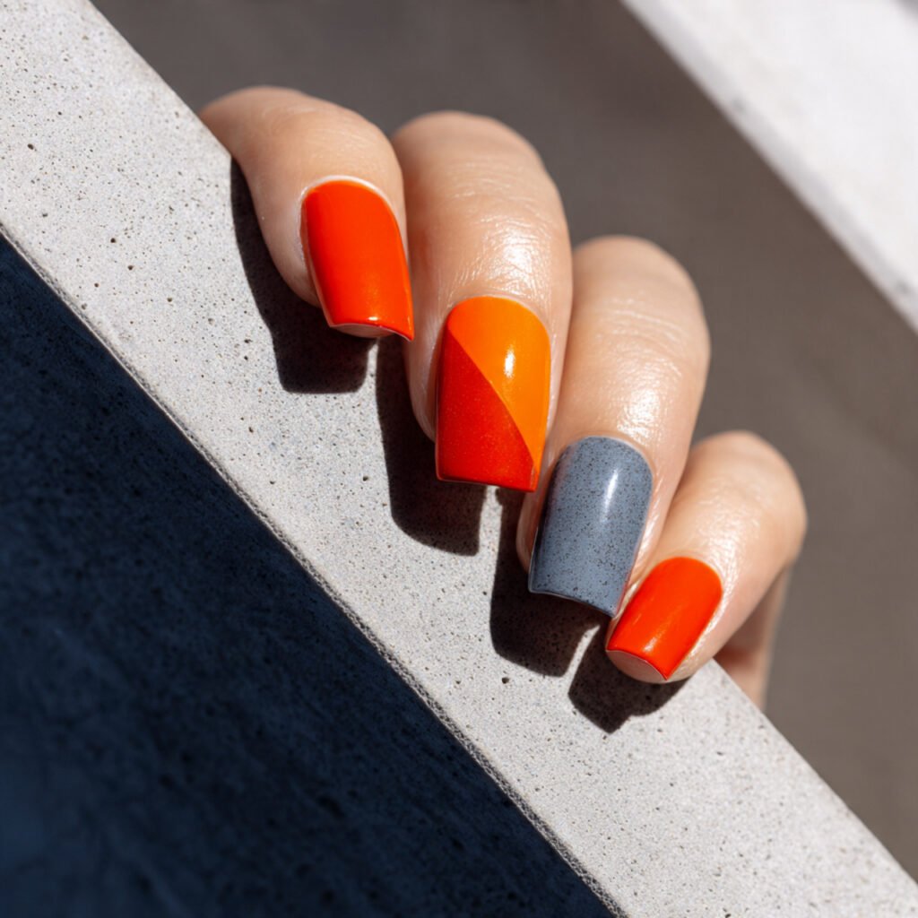 Diagonal Two Tone Split