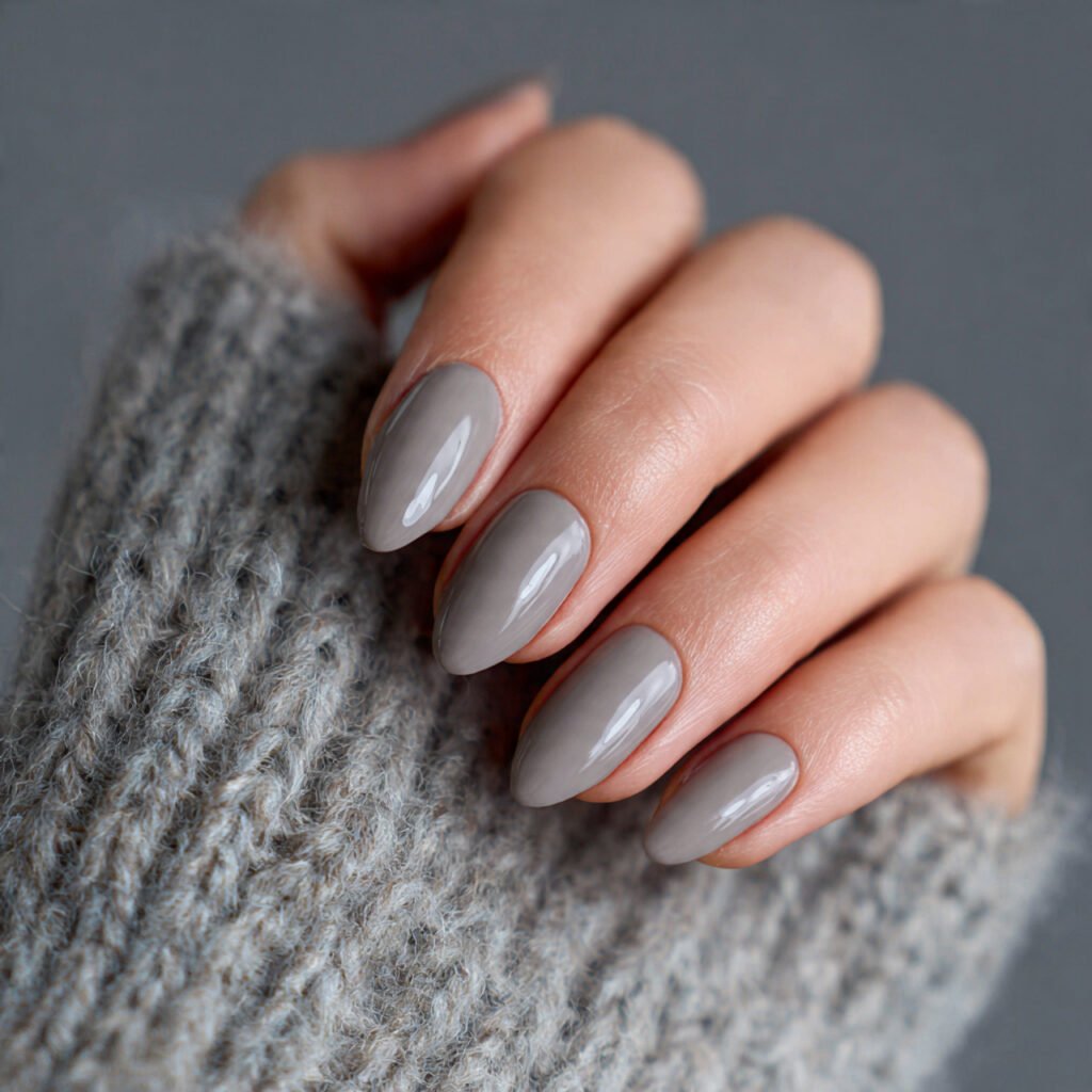 Pebble Grey Nail Ideas