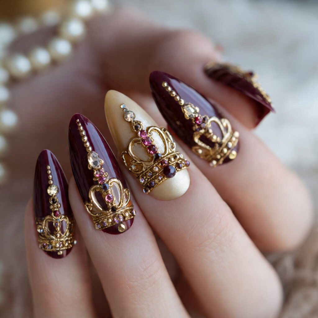 Leo Queen Nail Ideas
