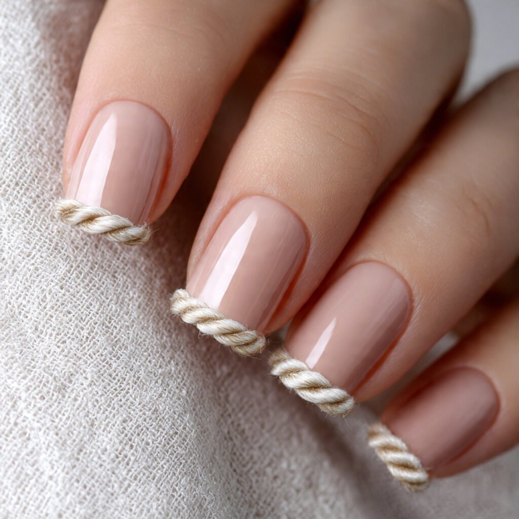 13 rope detail nail ideas a close up photograph of 1