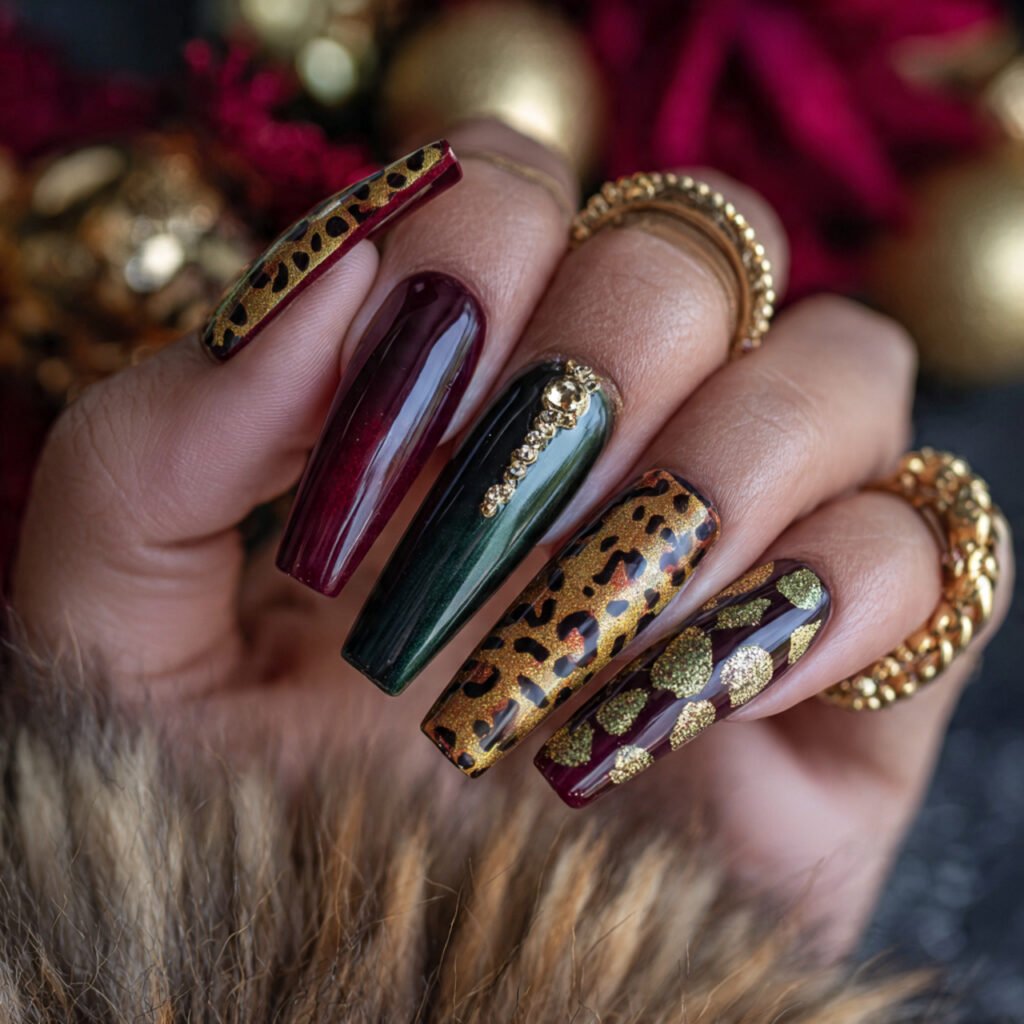 Dramatic Leo Nail Ideas