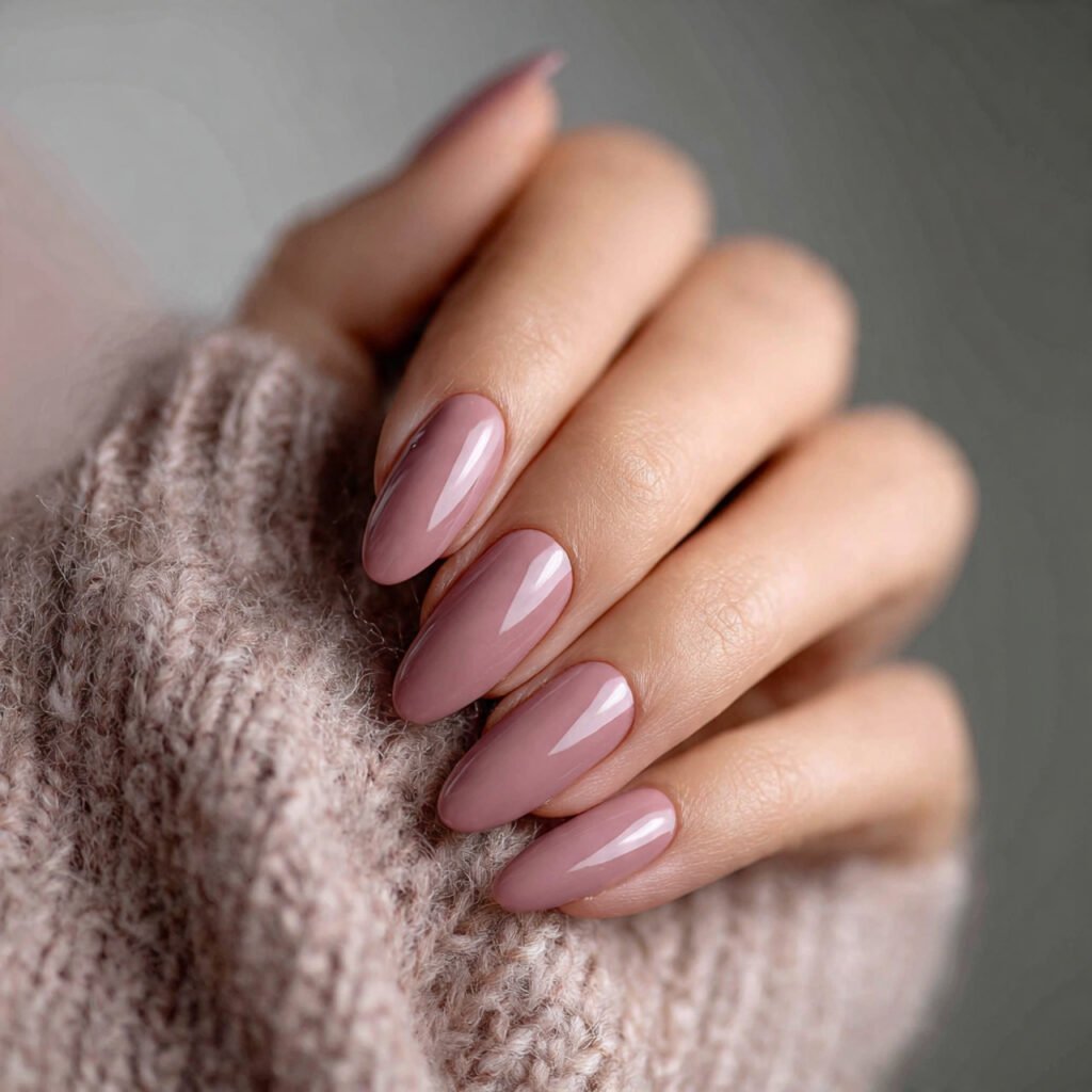 28 Stunning End of Summer Nail Color Ideas You Need to Try Now 13 Muted Mauve Nail Ideas