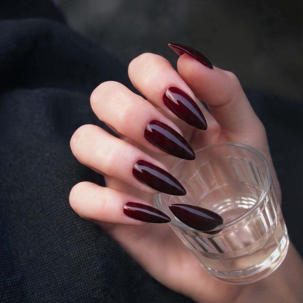 Burgundy and Wine Shadow Effect