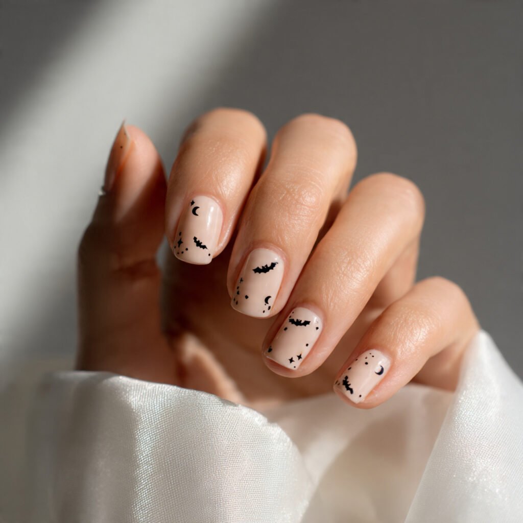 30 Best Halloween Nail Ideas for Every Vibe and Skill Level 18 Minimalist Halloween Nails