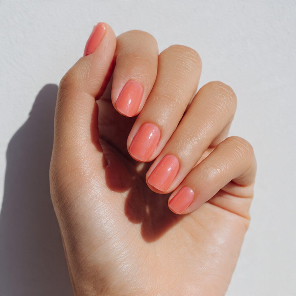 Sheer Jelly Nail Ideas