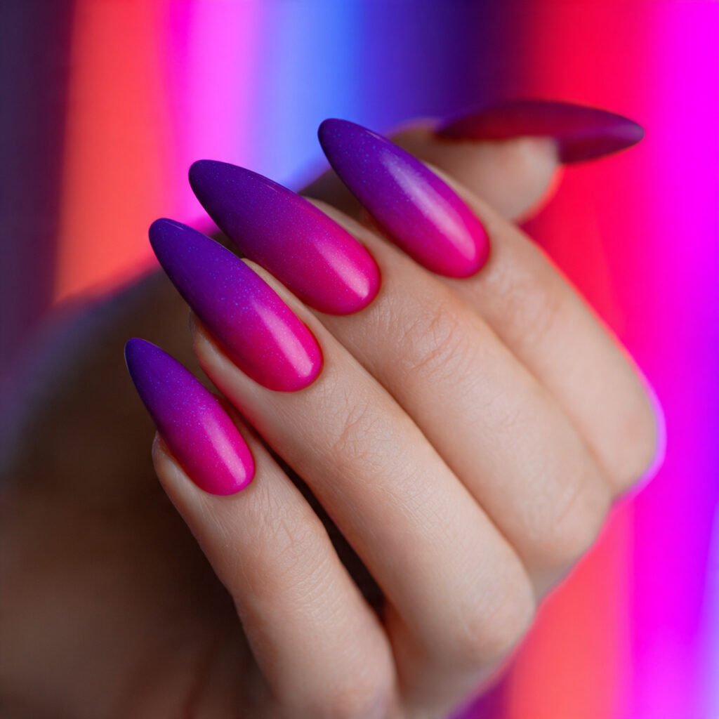 Electric Purple and Magenta Pop