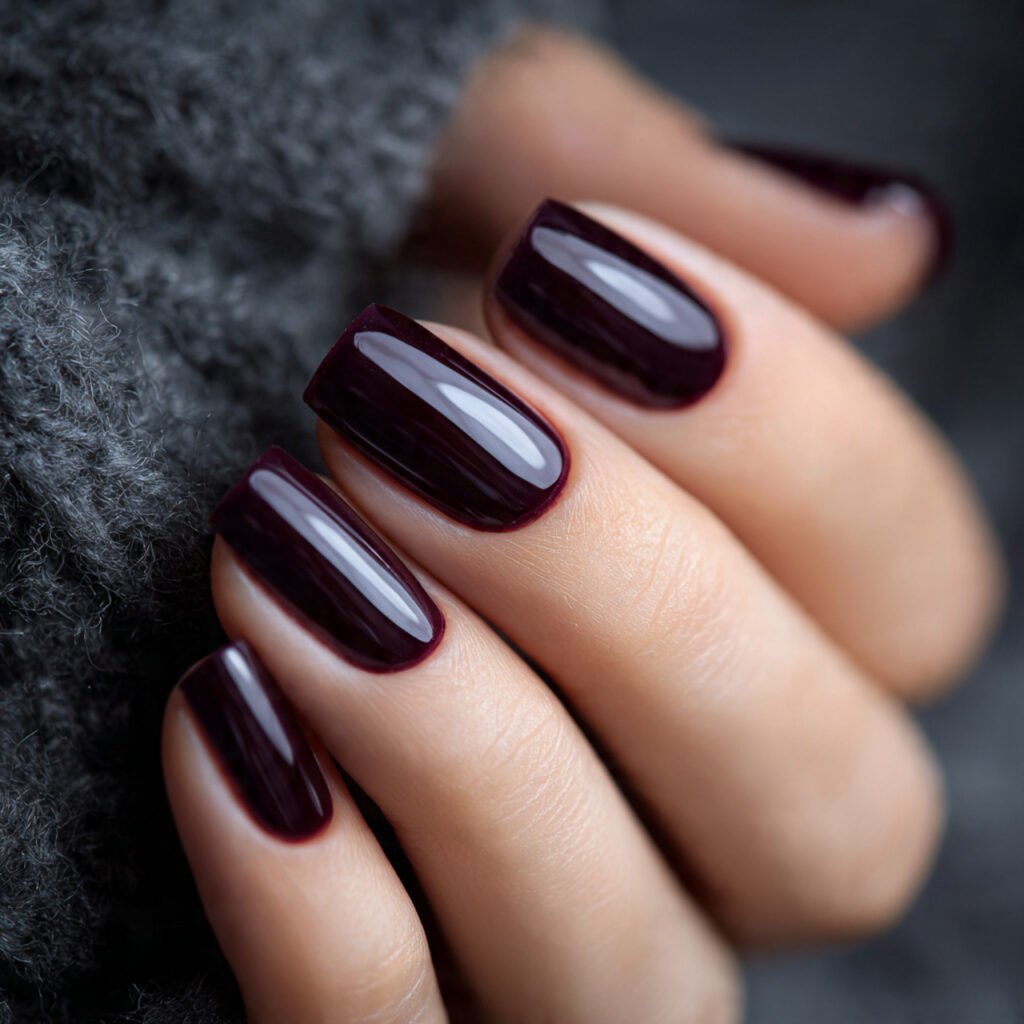 Moody dark plum ideas