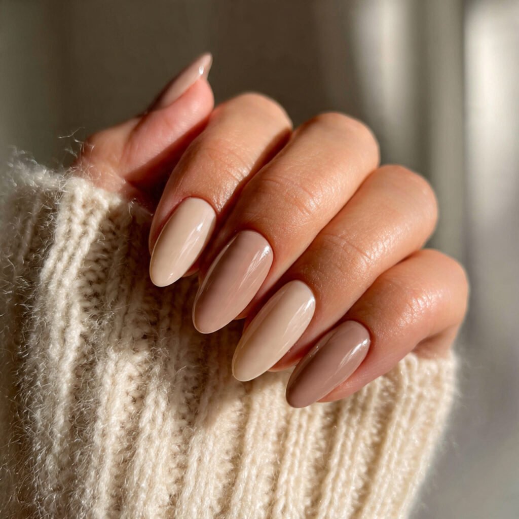 23 neutral western nail ideas a close up photograp