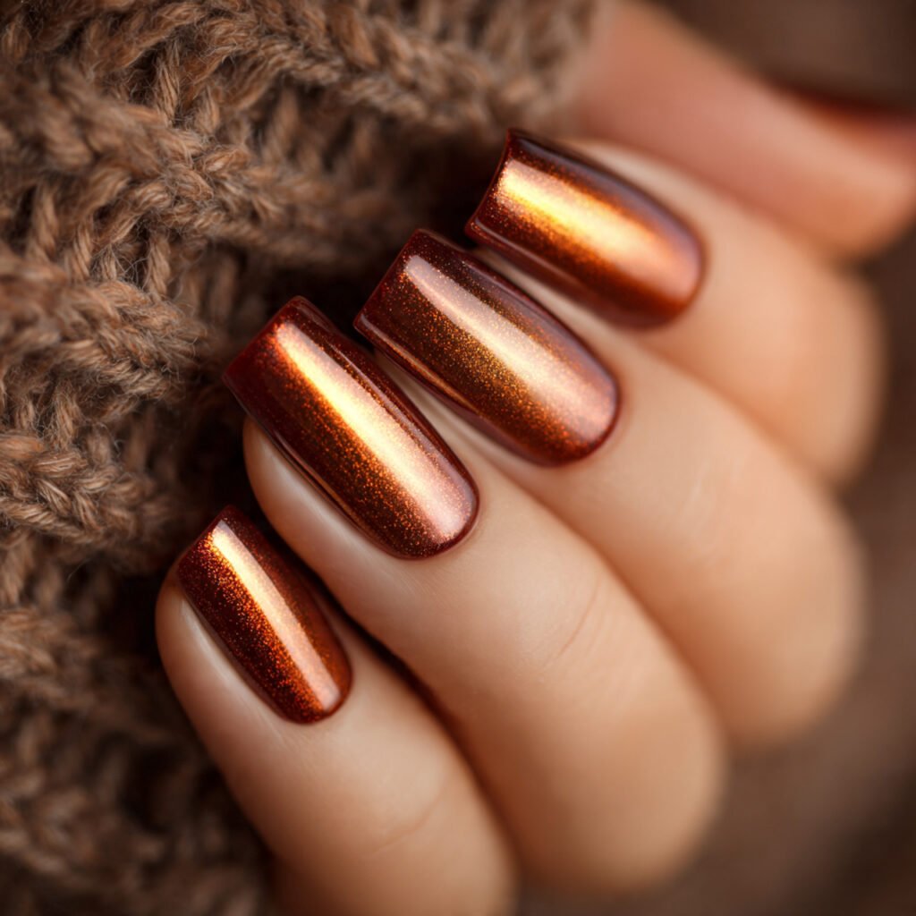 Metallic Copper and Bronze Glow