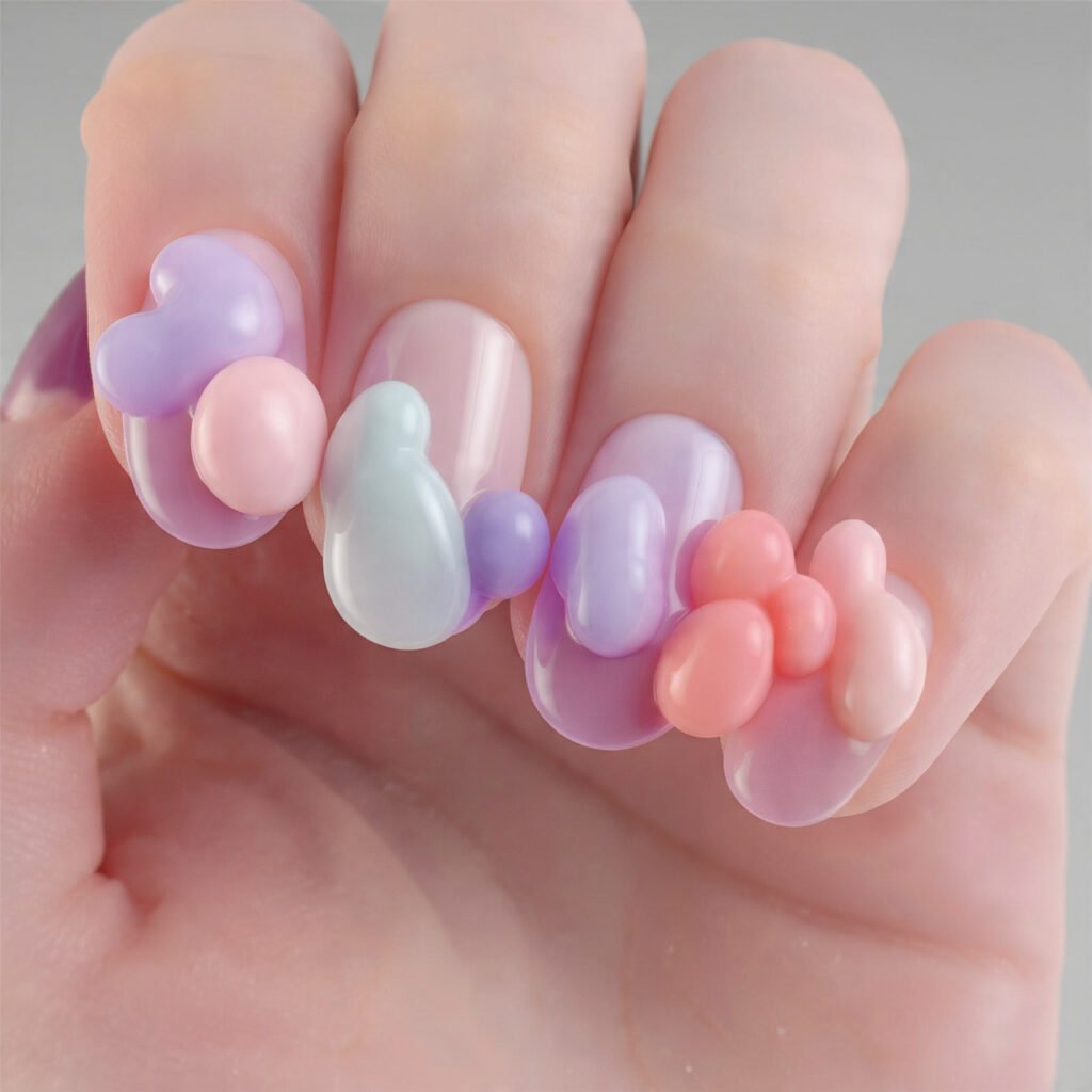 3D textured jelly ideas