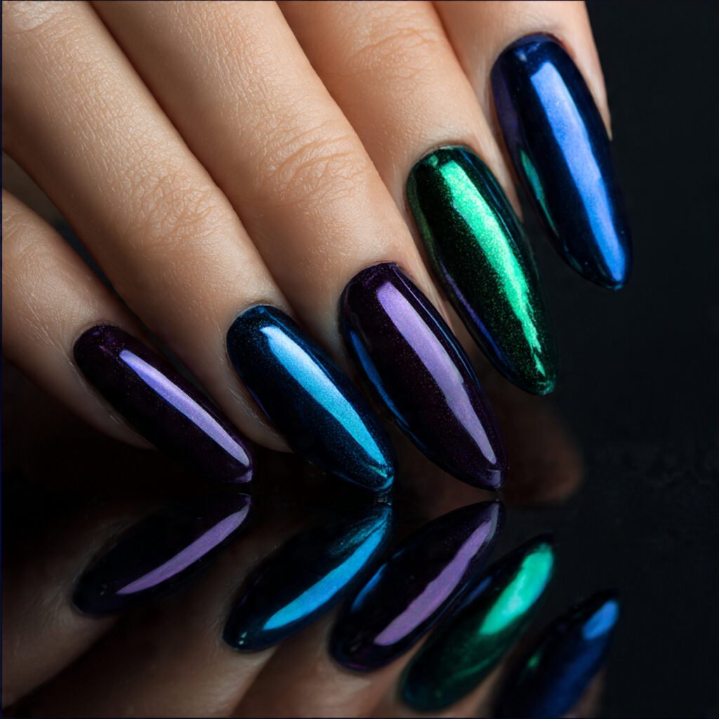 29 Stunning Nails Summer 2026 Ideas for Every Style and Mood 25 Gemstone Shine Nail Ideas