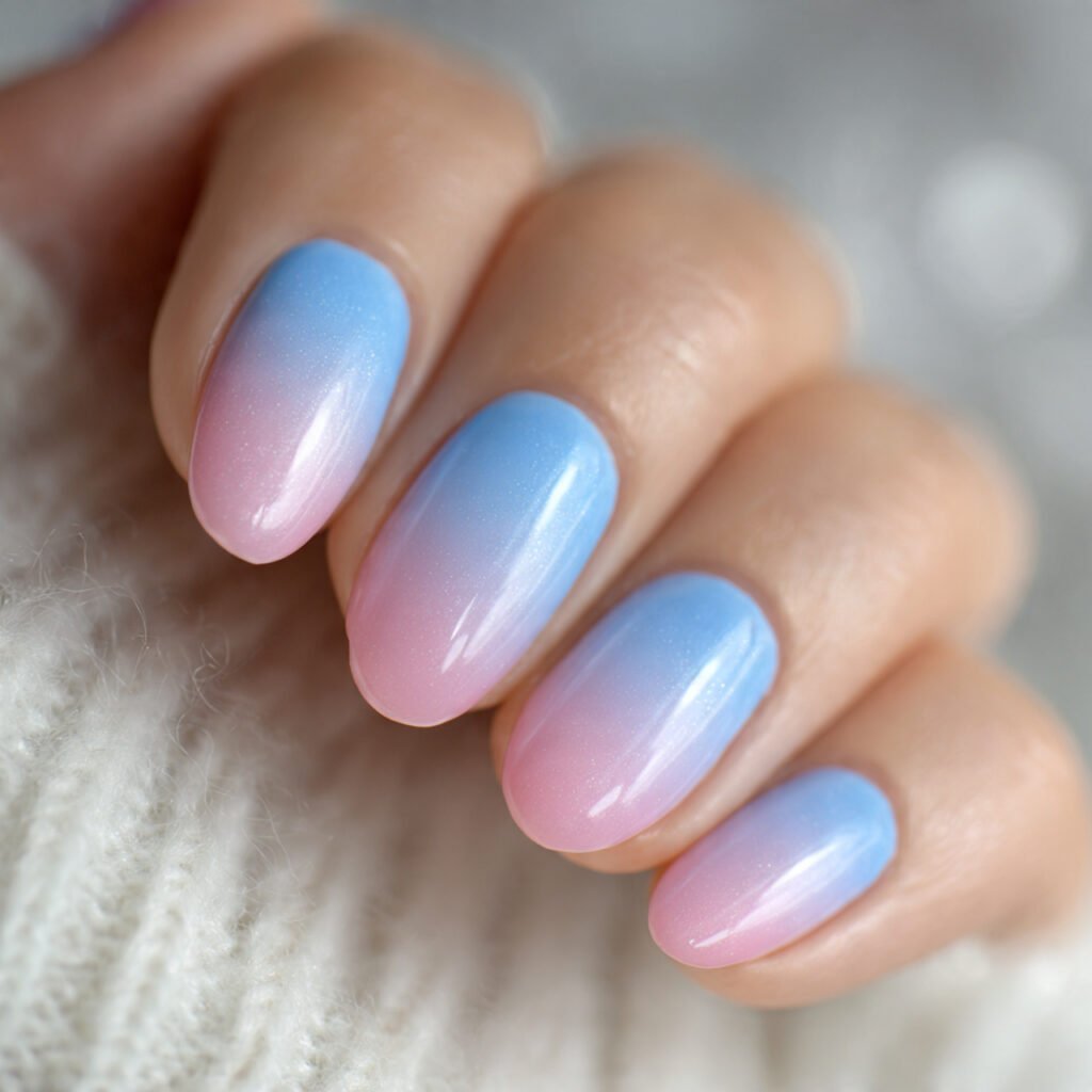 Soft Ombre Sponge Transition