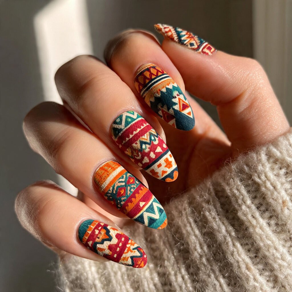 27 native inspired nail ideas a close up photograp