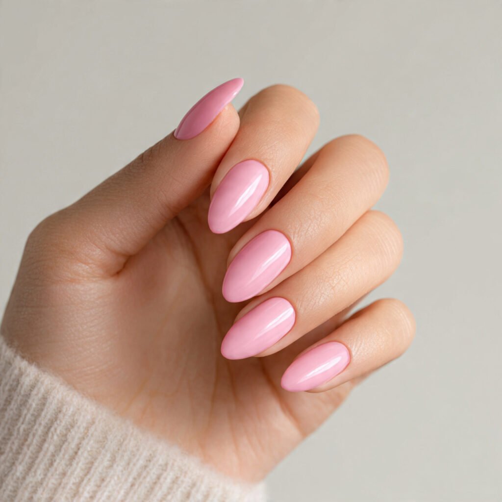 Pink Almond Nail Ideas