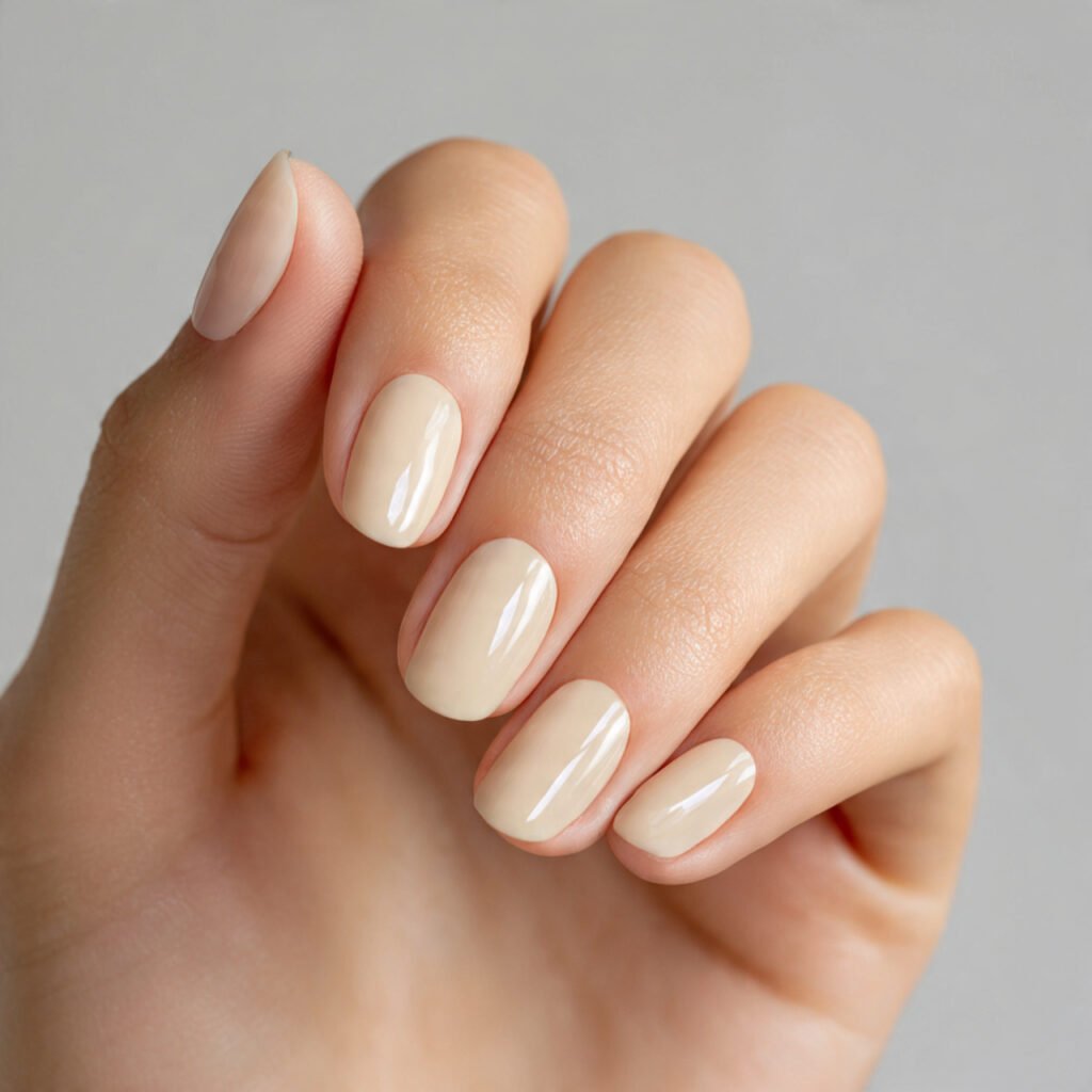 29 Stunning Nails Summer 2026 Ideas for Every Style and Mood 27 Vanilla Glaze Nail Ideas