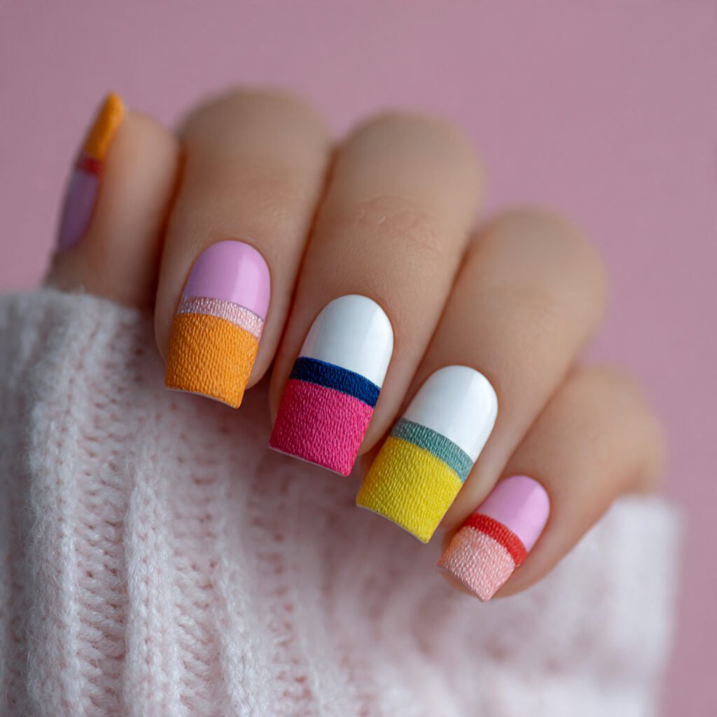 Cute Eraser Detail Nails Ideas