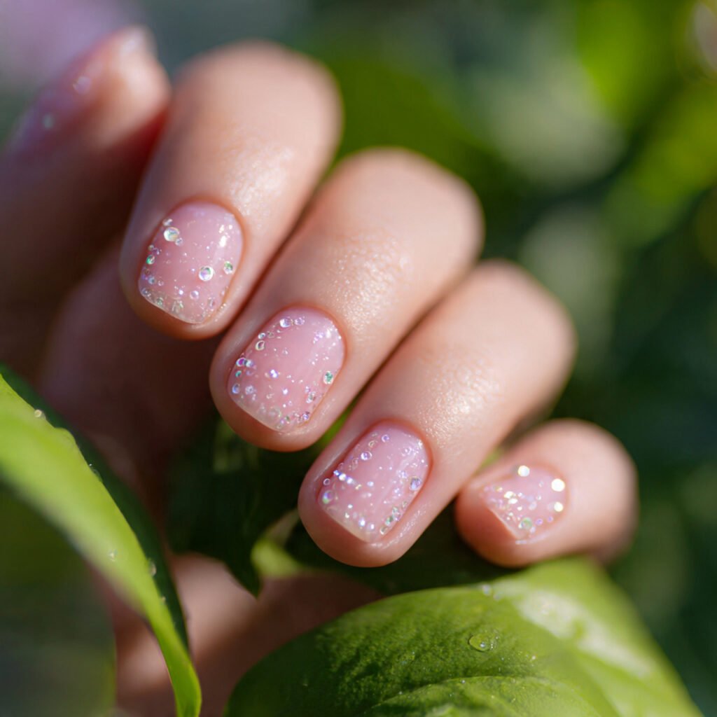 29 Stunning Nails Summer 2026 Ideas for Every Style and Mood 28 Dew Drop Nail Ideas