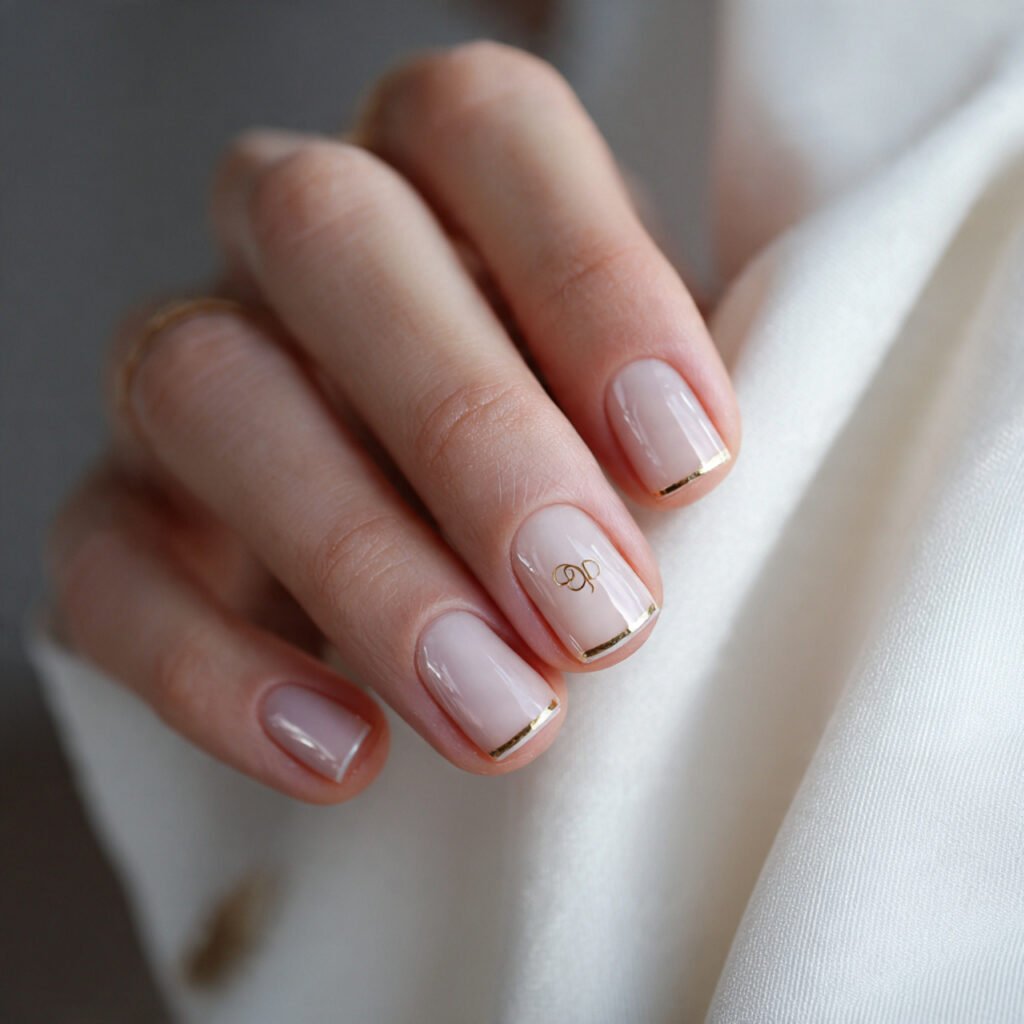 Minimalist Leo Nail Ideas