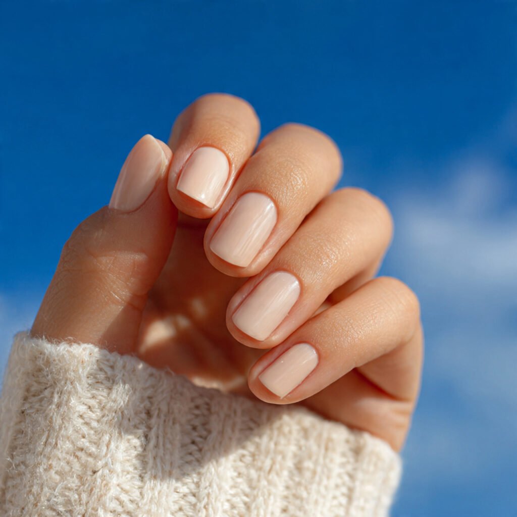 Sun Baked Neutral Nail Ideas