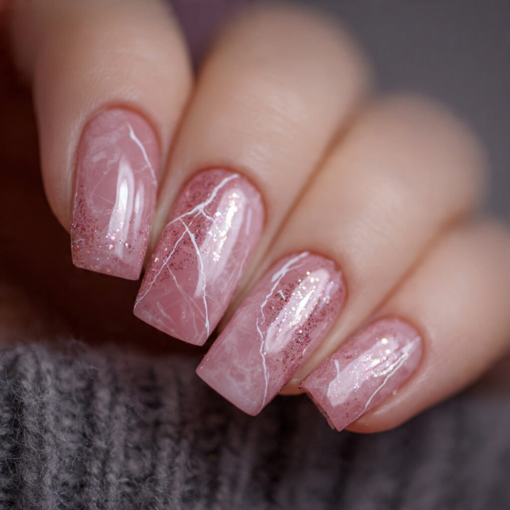 Romantic Rose Quartz Texture