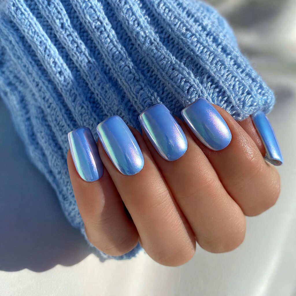 Blue Pearl Nail Ideas