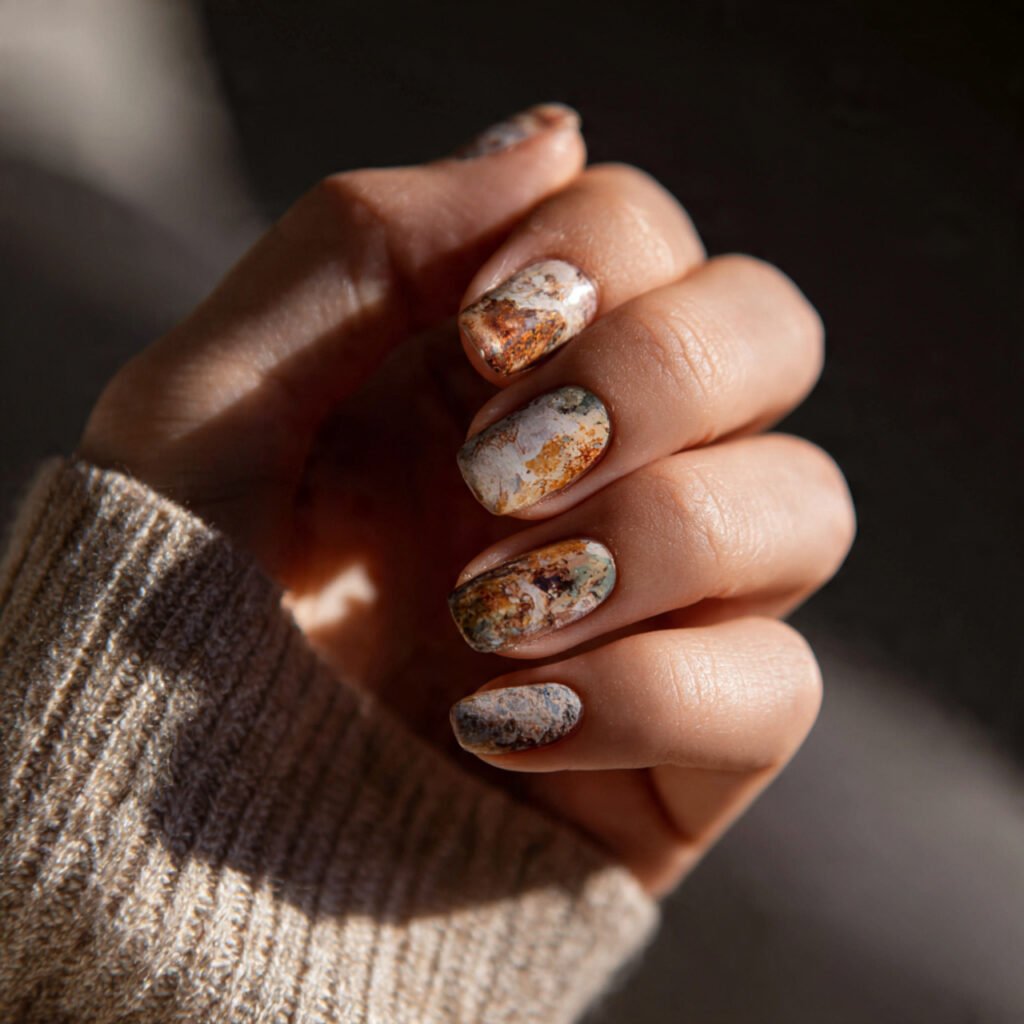 Wabi Sabi Nail Ideas