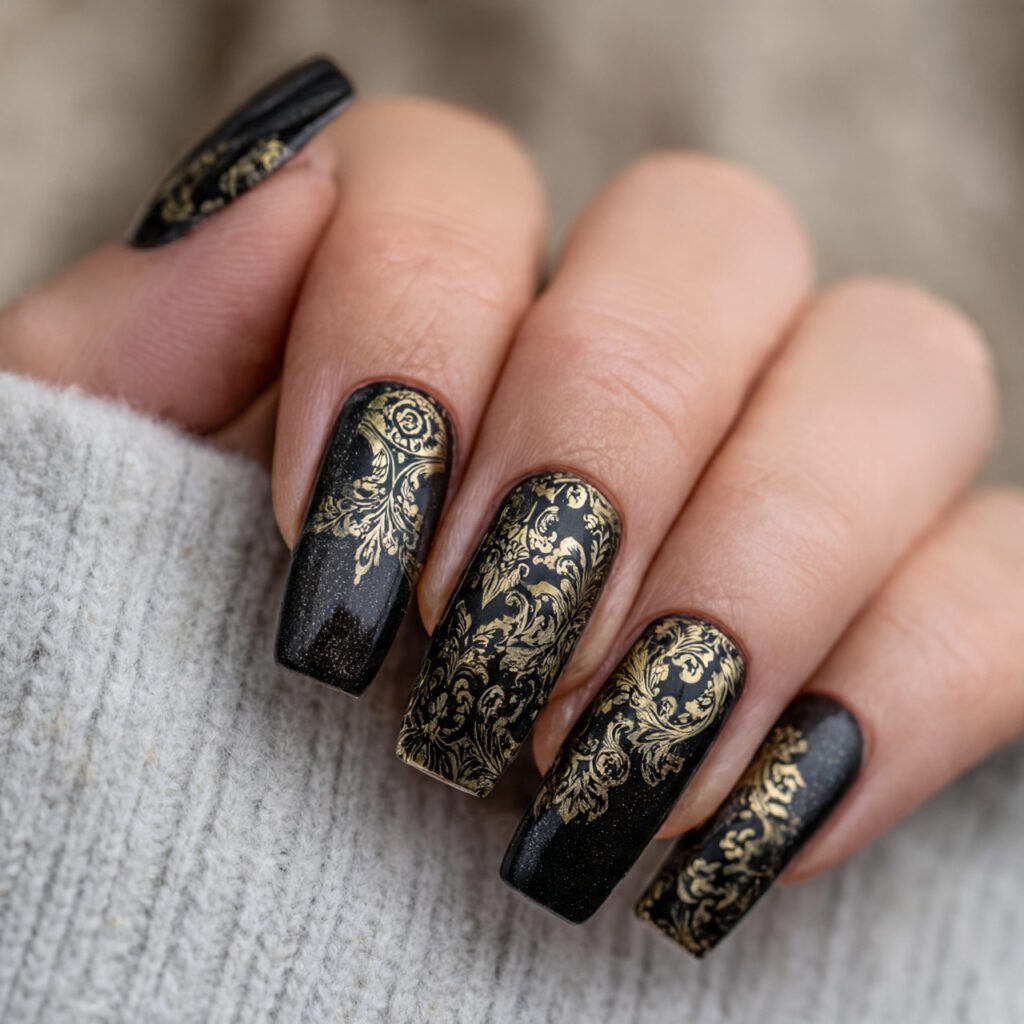 Vintage Damask Aesthetic