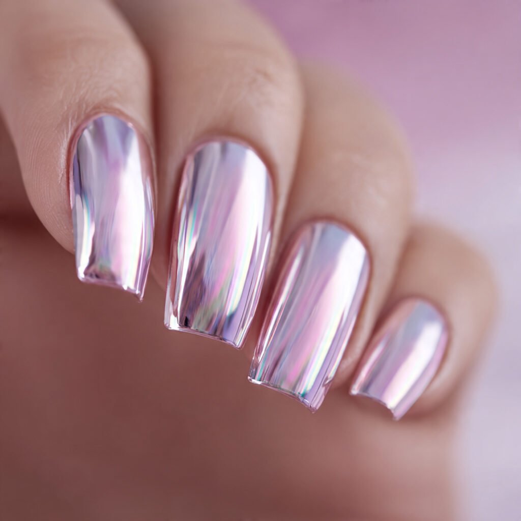 Chrome metallic finish ideas