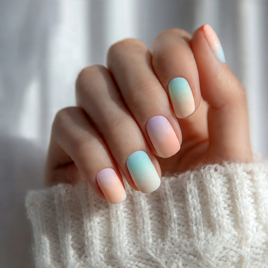 29 Stunning Nails Summer 2026 Ideas for Every Style and Mood 5 Frosted Sorbet Nail Ideas