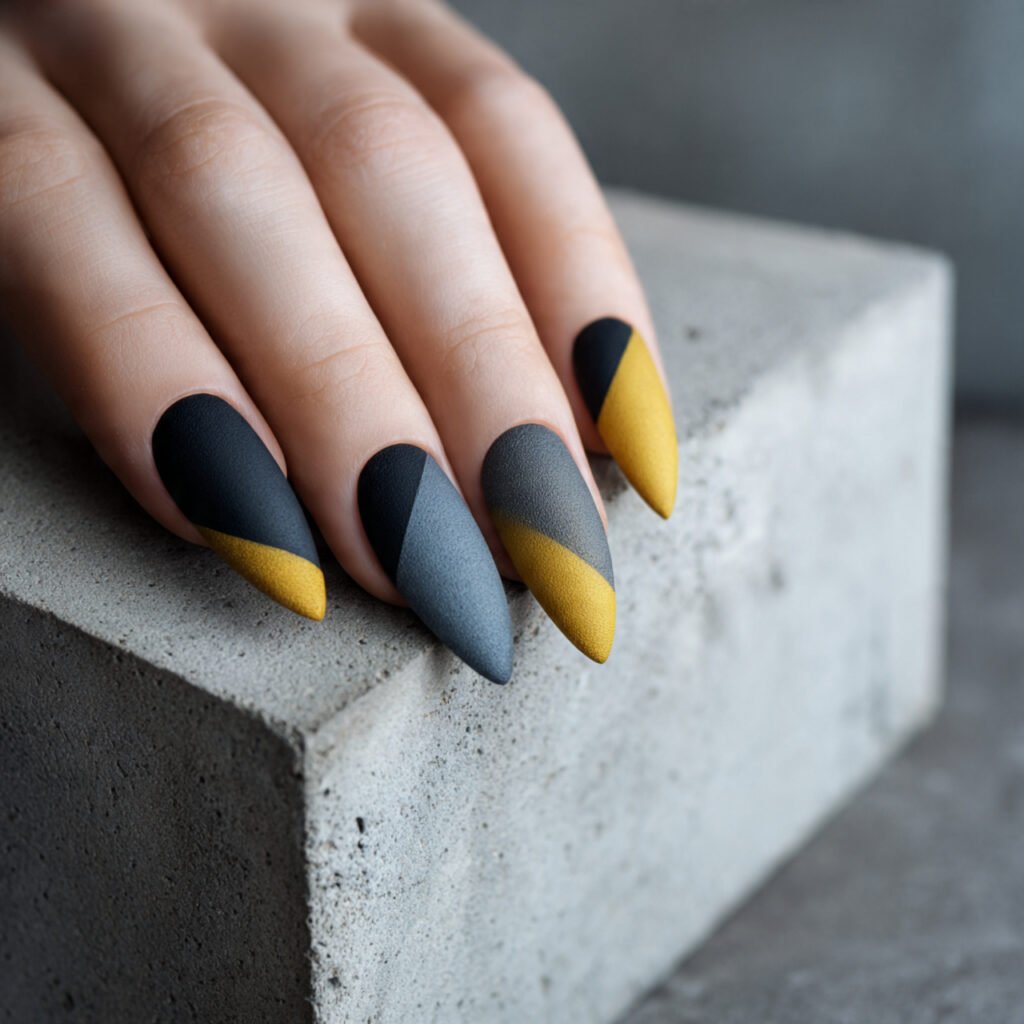 Geometric Color Block Style