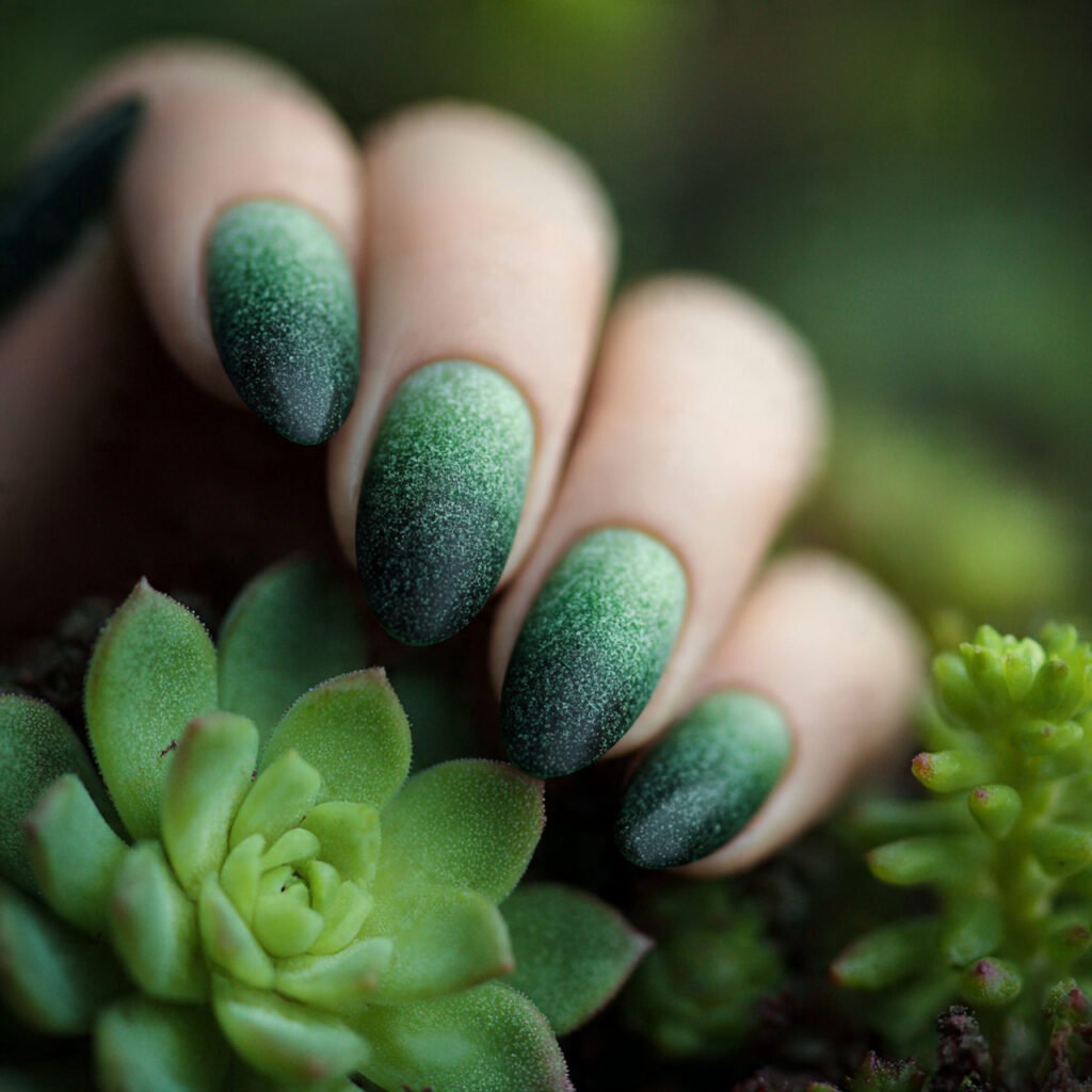 Frosted Mint and Forest Green Mix
