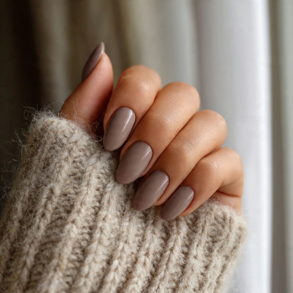Warm Taupe Nail Ideas