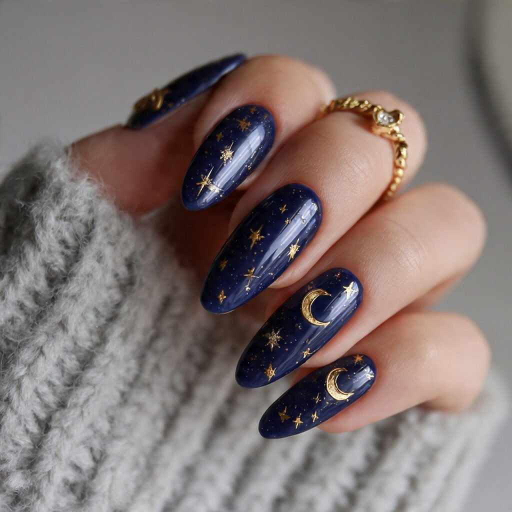 Celestial star and moon ideas