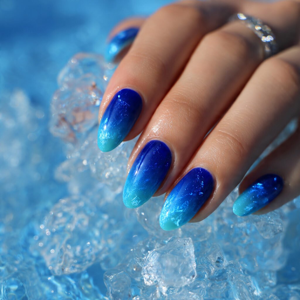 Royal Blue and Teal Gradient