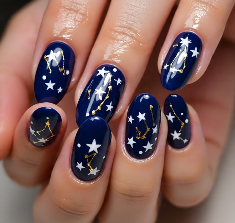 blue nail ideas