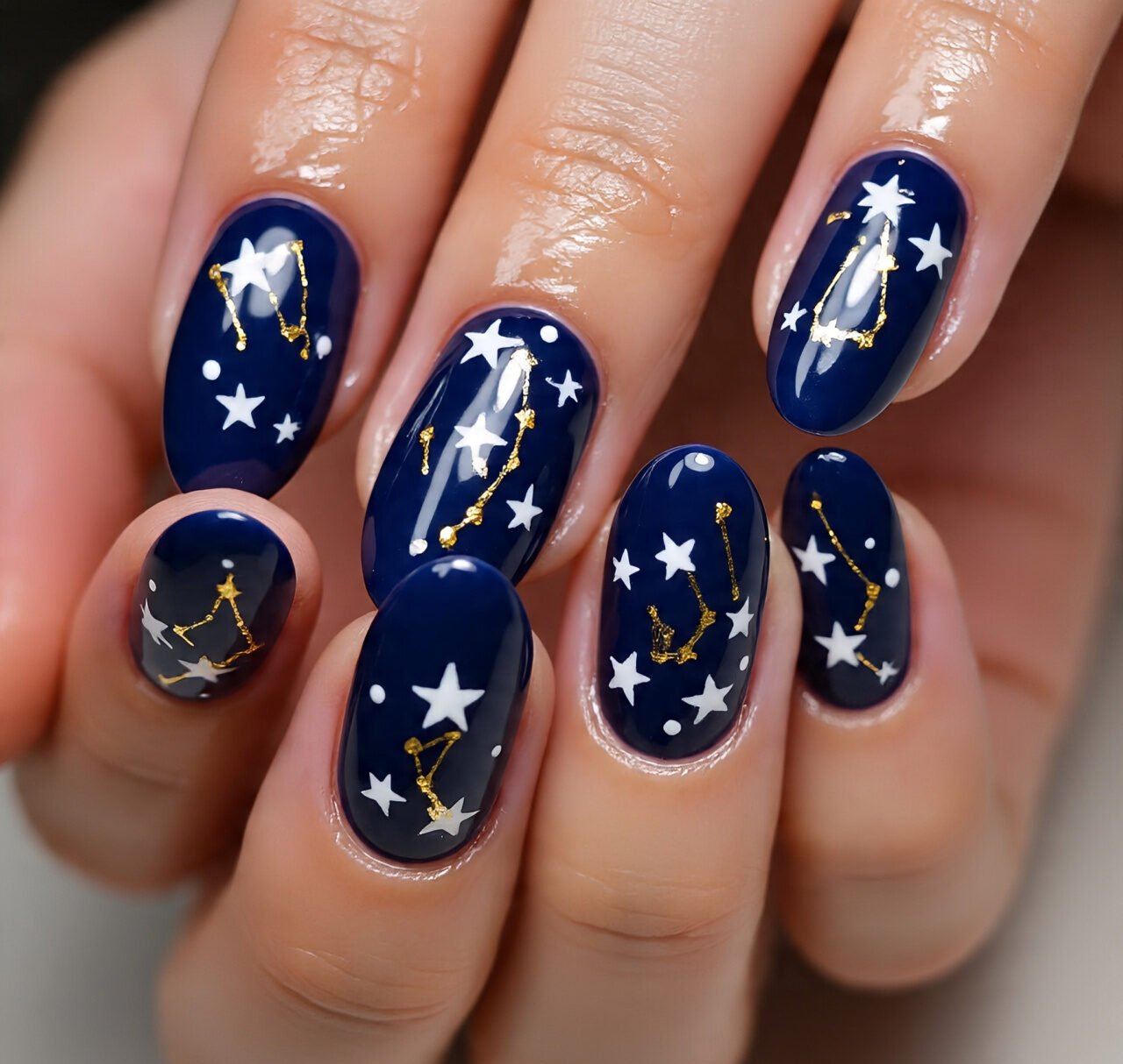 blue nail ideas