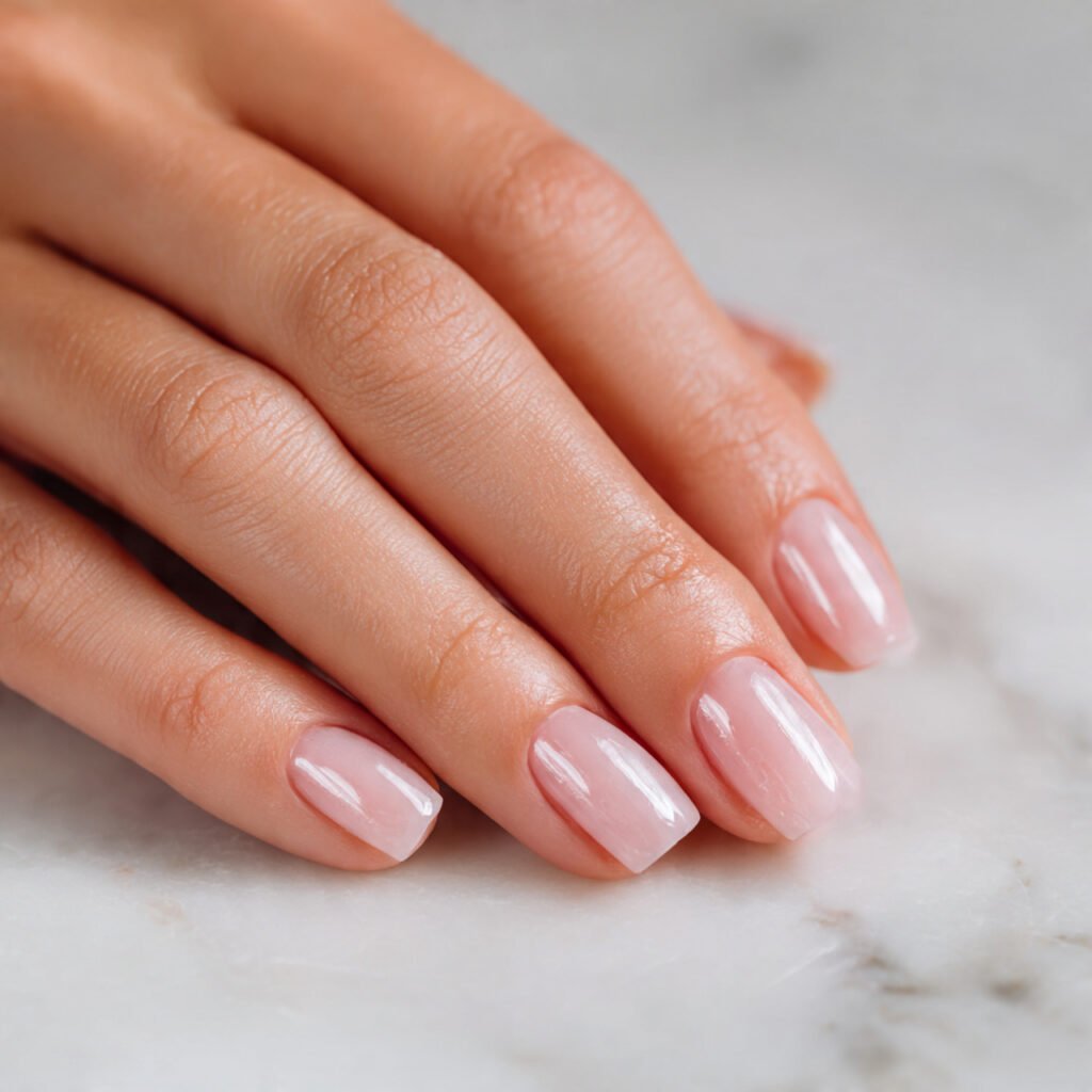 Sheer Blush Glossy Finish