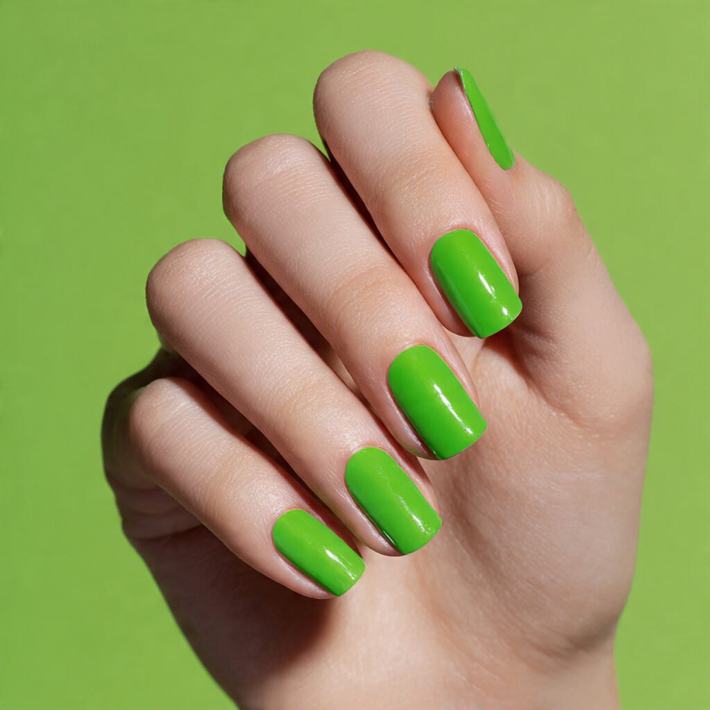 Bright Green Nail Ideas