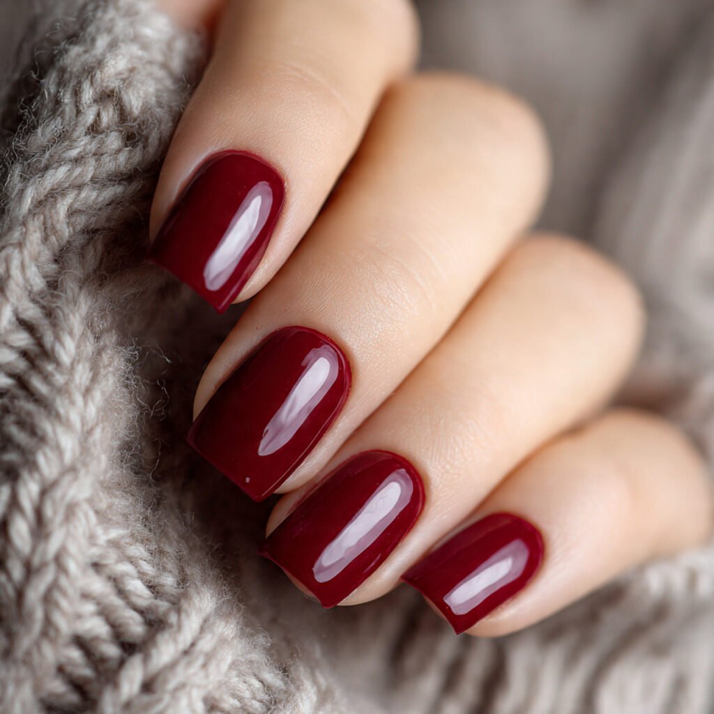 Deep Red Nail Ideas