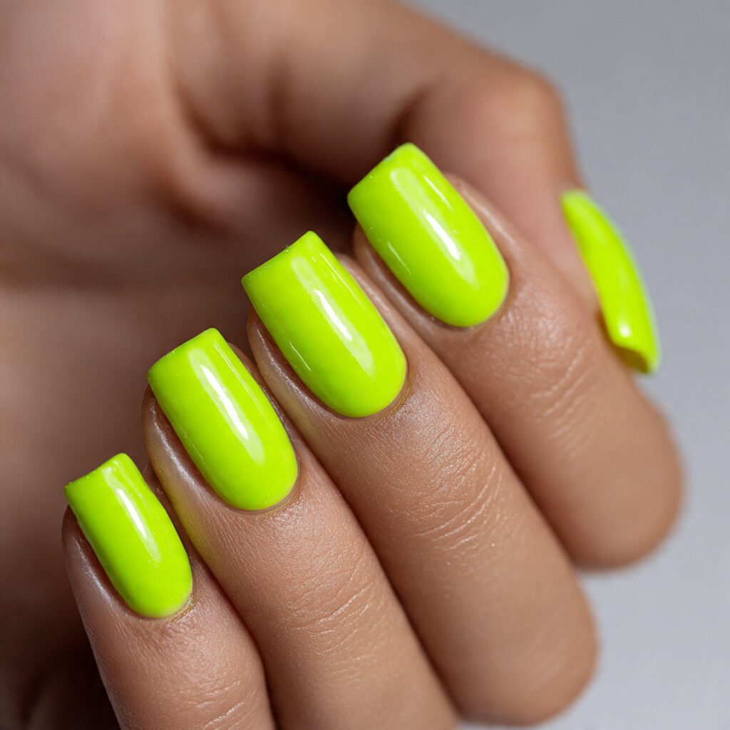 Neon Green Nail Ideas